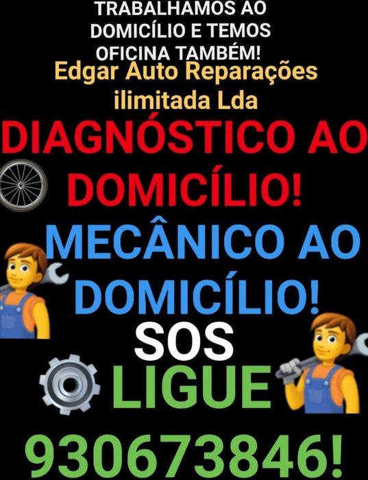 Mecanico ao domicílio 24h