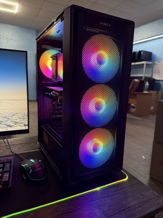 Стаціонарний блок 14 ядер Ігровий ПК Комп'ютер 32GB RAM Відеокарта 8GB