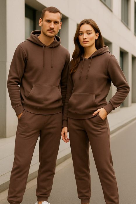 ПАРНИЙ спортивний костюм унісекс база для тренувань прогулянок XS -3XL