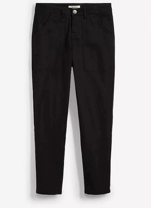 B.P.C spodnie boyfriend 7/8 czarne 46.