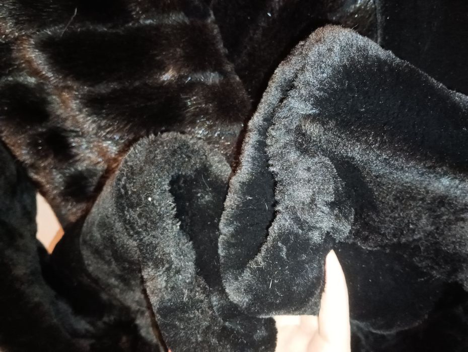 Шуба мутон норка