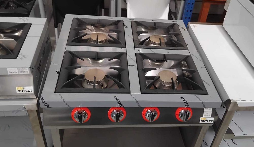 Fogão a Gás de Bancada de 4 Bocas- NOVO