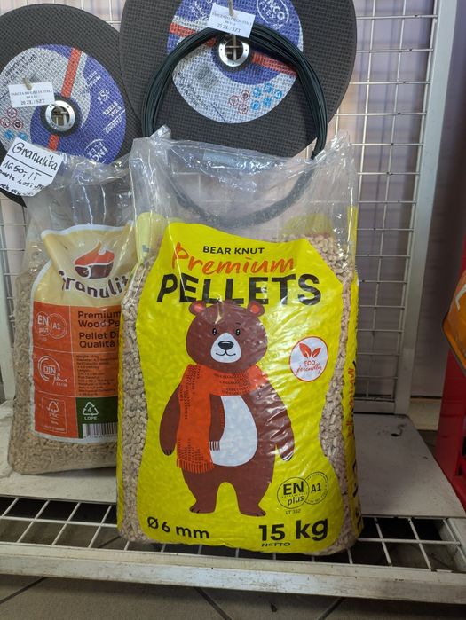 Pellet drzewny certyfikowany bear knut CHWILOWY BRAK TOWARU