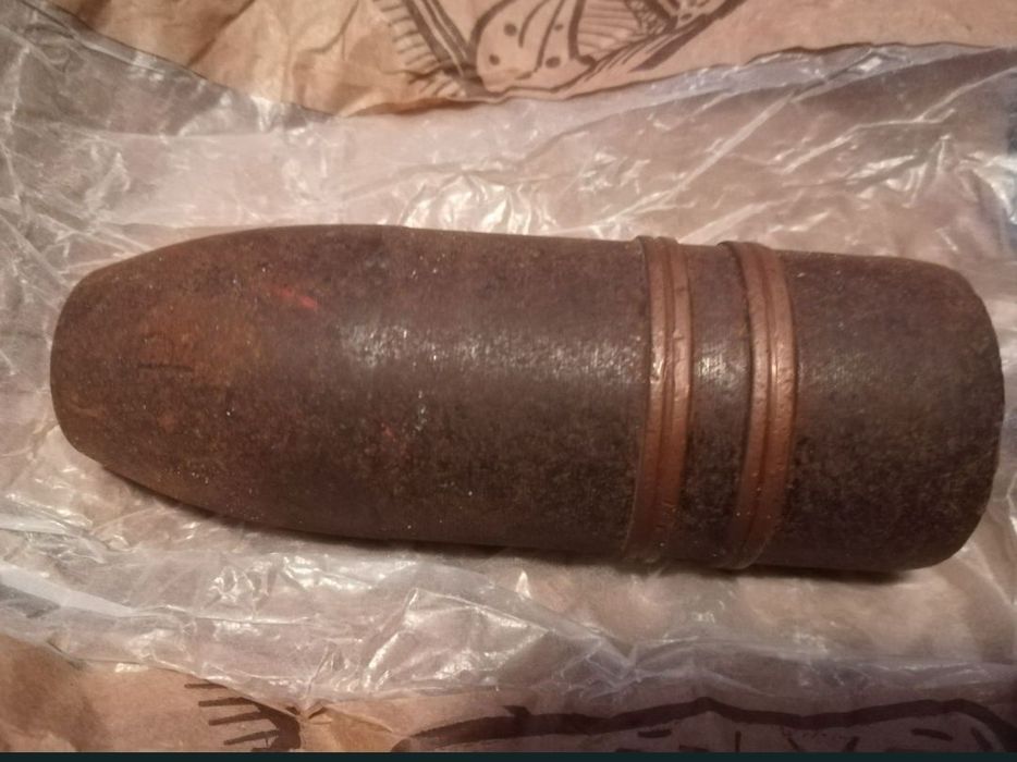 Antigo Projéctil de Guerra