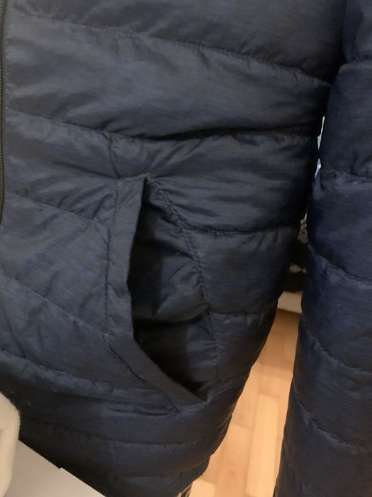 Kurtka pikowana H&M z odpinsnym kapturem