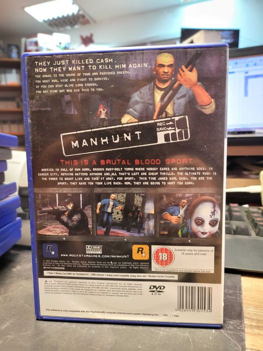 MANHUNT PS2 *Unikat* Skup Wymiana SklepRetroWWA