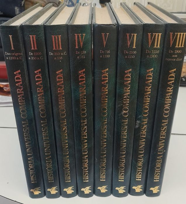 História Universal Comparada (8 volumes) – Hans H-Hofstatter / Hannes