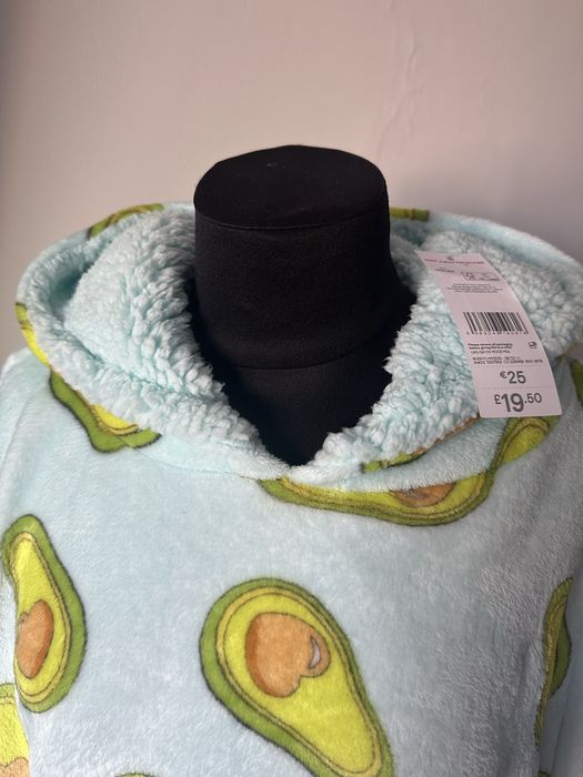 плед- худі з капюшоном