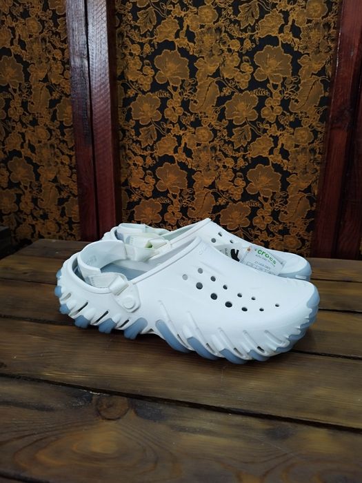 Оригинальные Кроксы. Crocs Salehe. Крокс Echo Wave. Тапочки, шлепки.