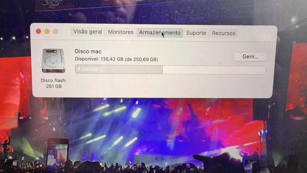 Macbook Pro 13 256 gigas