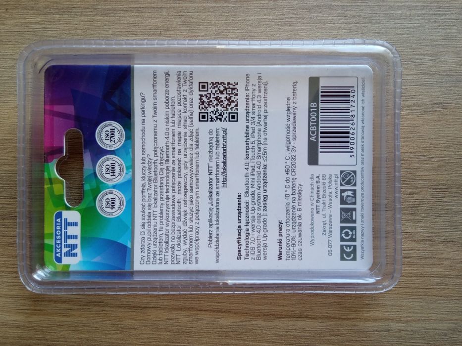 Lokalizator Bluetooth model FA02