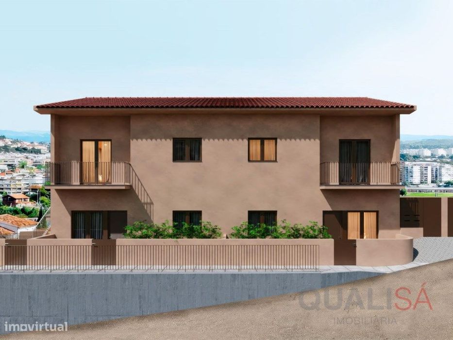 Apartamento T2 novo com logradouro e lugar de garagem em Ferreiros ...