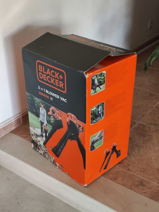 Black & Decker 3 em 1 Blower Vac – 2600W