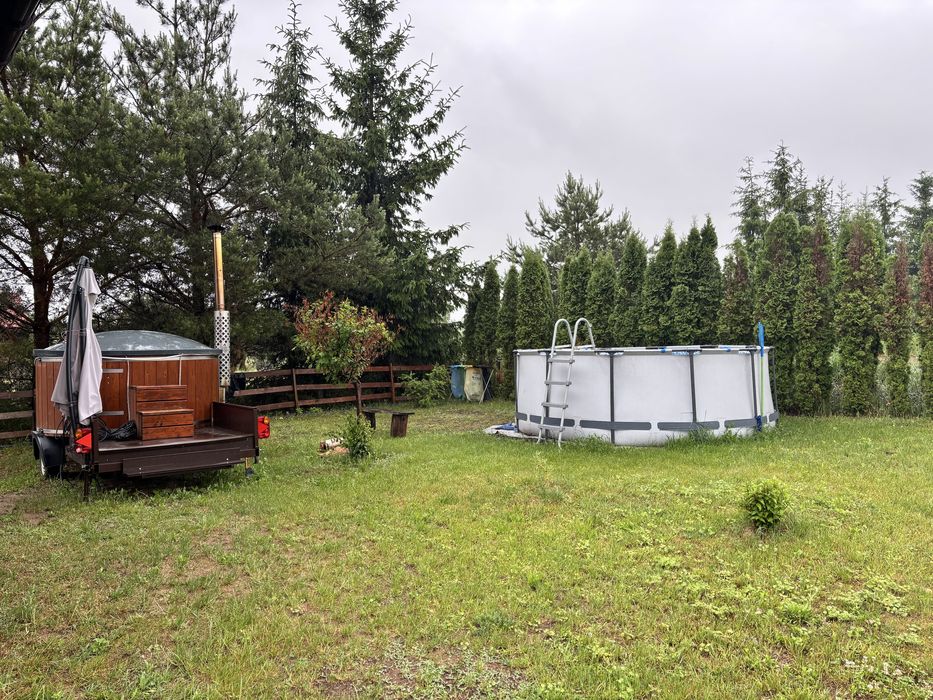 Domek letniskowy ogrzewany, Gorąca Balia jacuzzi "Sielsko i Anielsko"