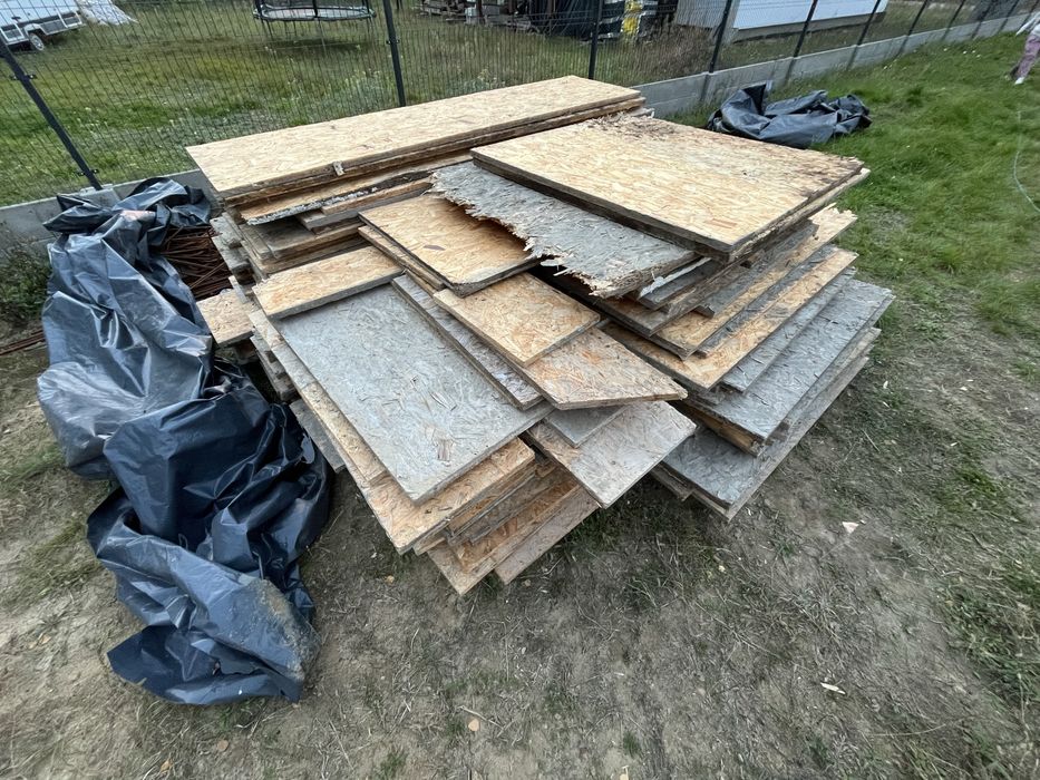 Plyty OSB 25mm uzywane