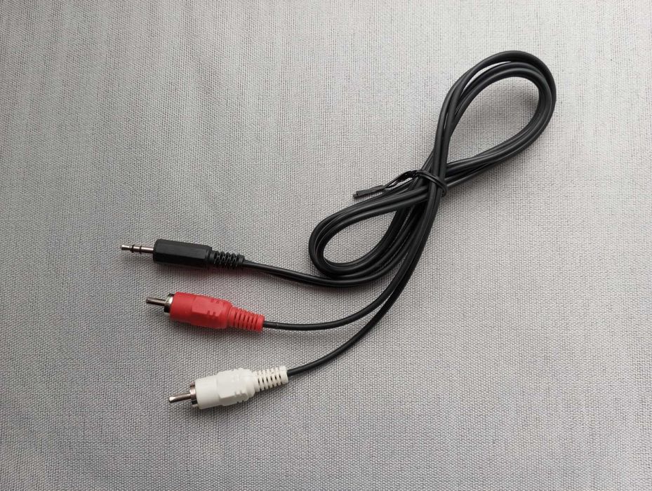 Шнур AUX кабель аудио 1 метр для активных колонок, телефона ноутбука