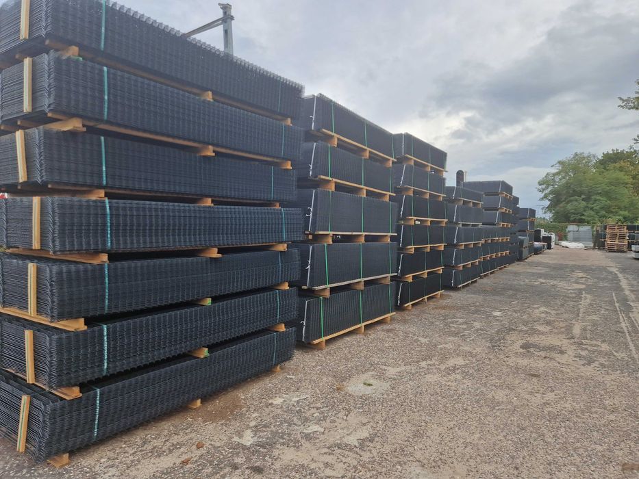 Panel ogrodzeniowy 3D 153cm, 5mm,  ocynkowany malowany RAL7016