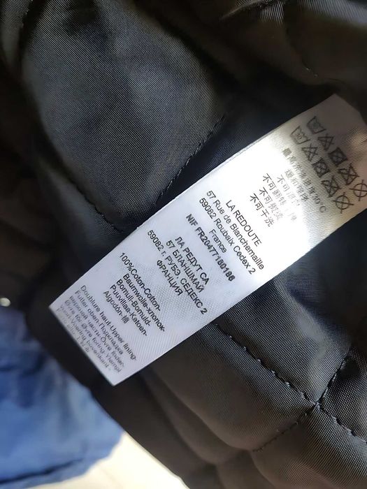 Parka Azul Homem L - Soft Grey