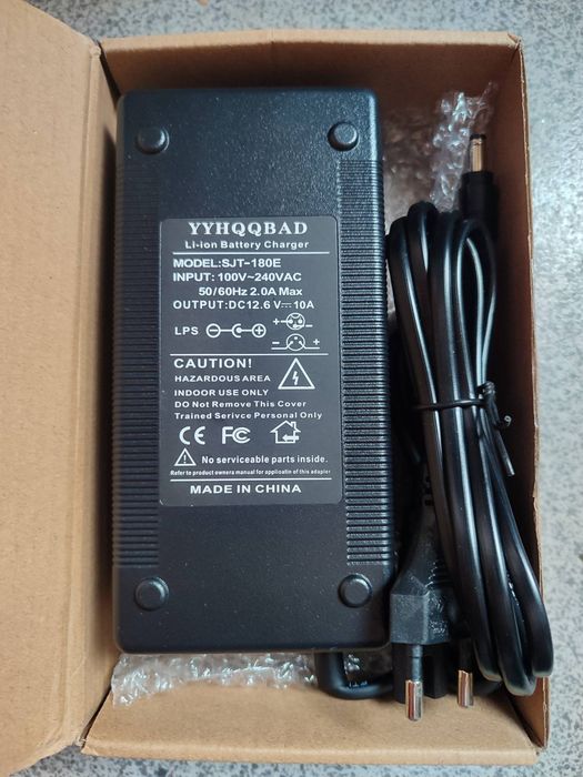 Зарядні пристрої Li-ion 12,6V 5А, 10A та LiFePO4 14,6V 5A, 10A