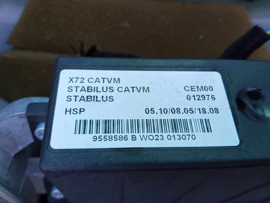 Mechanizm silnik klapy elektrycznej bagażnika Citroen C5 x7 III