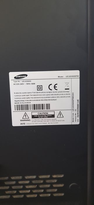 Telewizor LCD Samsung  UE32D5000