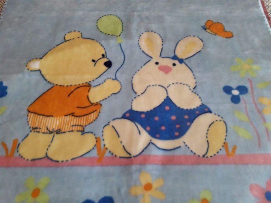Cobertor cama bebé novo