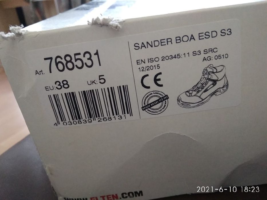 buty  Elten Sander Boa rozmiar  38 rozmiar 39 nowe