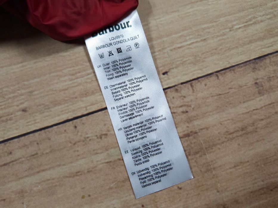 BARBOUR Gondola Quilt Kurtka Damska Ocieplana r. 38