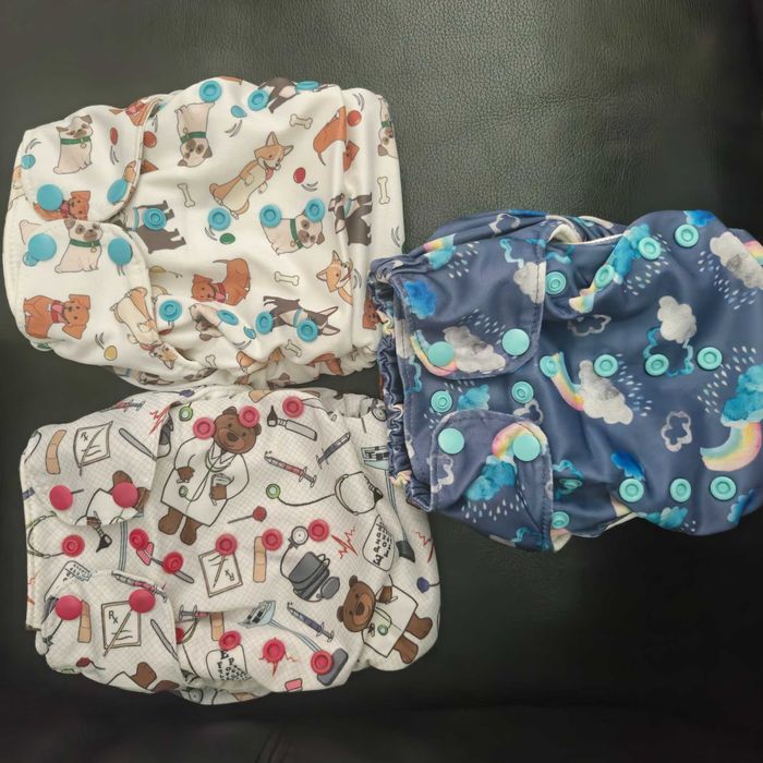 Vendo Fraldas Reutilizáveis - Usadas por Apenas 1 Bebé