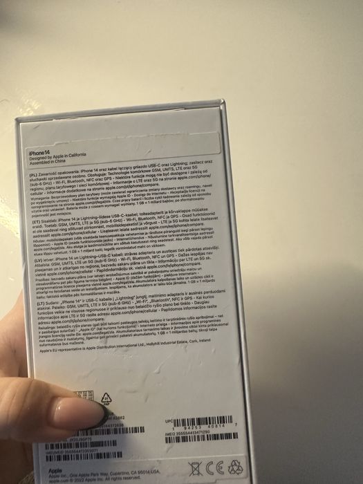 iPhone 14 128GB Czarny