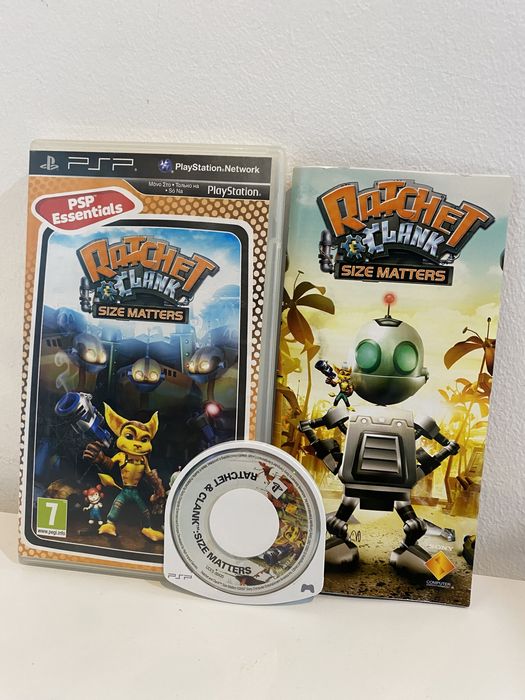 Ratchet e Clank Size Matters PSP
