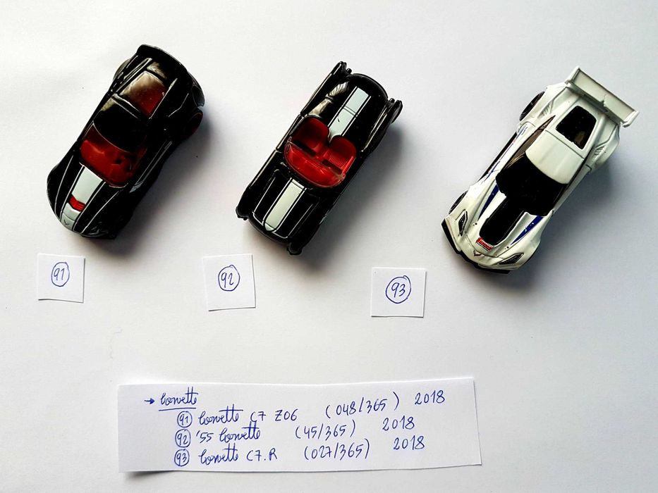 Hotwheels da Chevrolet  e Jeep