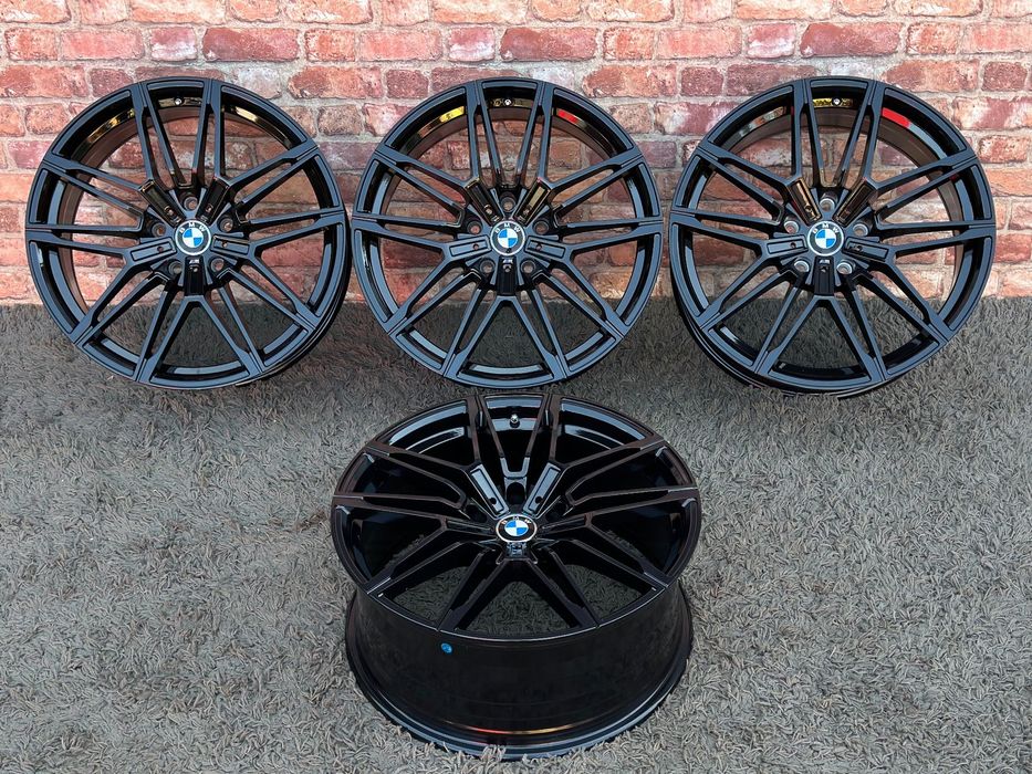 8.5j 9.5j alufelgi 5x120 19 Black BMW seria 3 5 F10 E46 E90 F30 F32 F34 F01 F12 Z4 E60 xDrive M pakiet jak styling 930 Carbonado Solid Japan Racing ET30 ET35