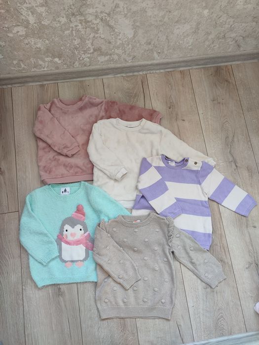 Тепла кофта светр h&m 86-92 зріст