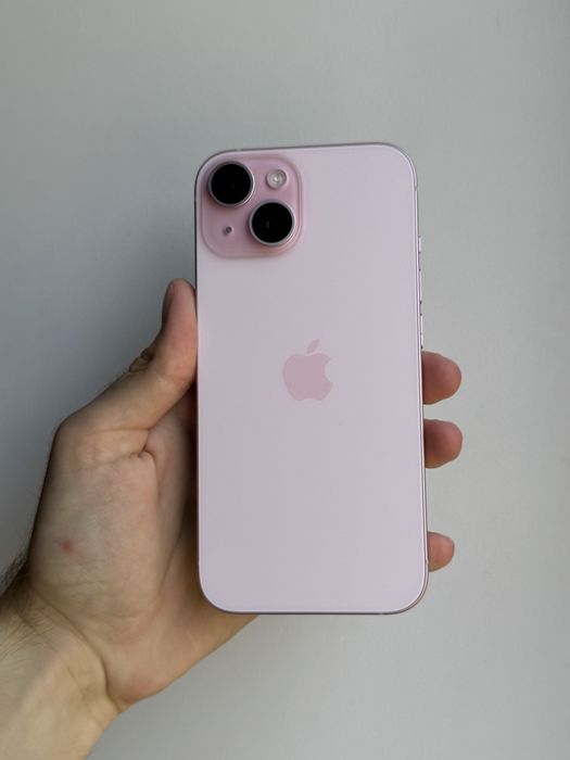 Как новый iPhone 15 128 Gb Pink Neverlock АКБ 86% Физическая сим, iOS 17.6.1