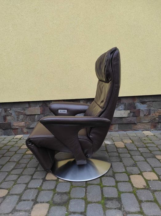 Шкіряне крісло HUKLA