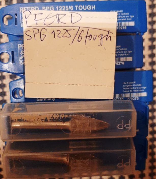 Fresas Rotativas PFERD em Metal Duro (Carbeto de Tungsténio)