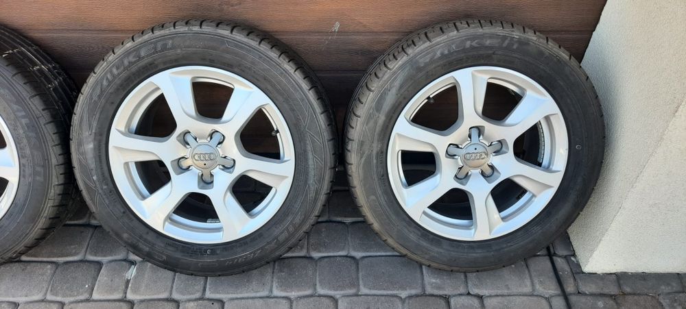 Koła Alufelgi 5x112 R16 Audi Volkswagen Mercedes Skoda. Nowe Opony