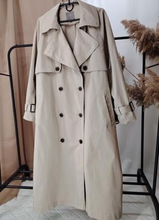 Тренч Zara бежевый  новий