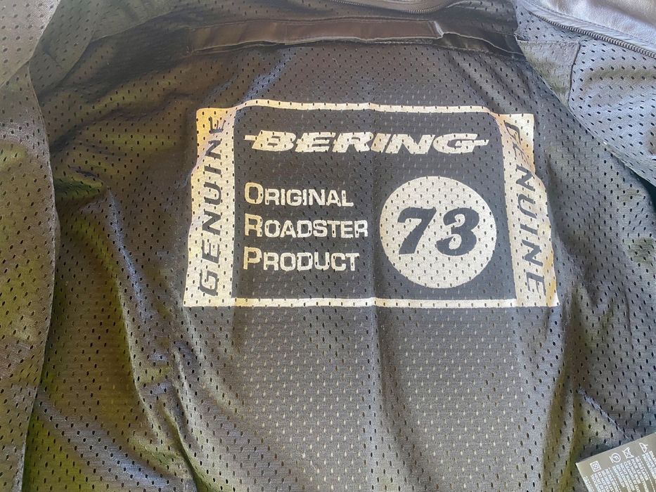 1 Blusão de Moto Bering em couro