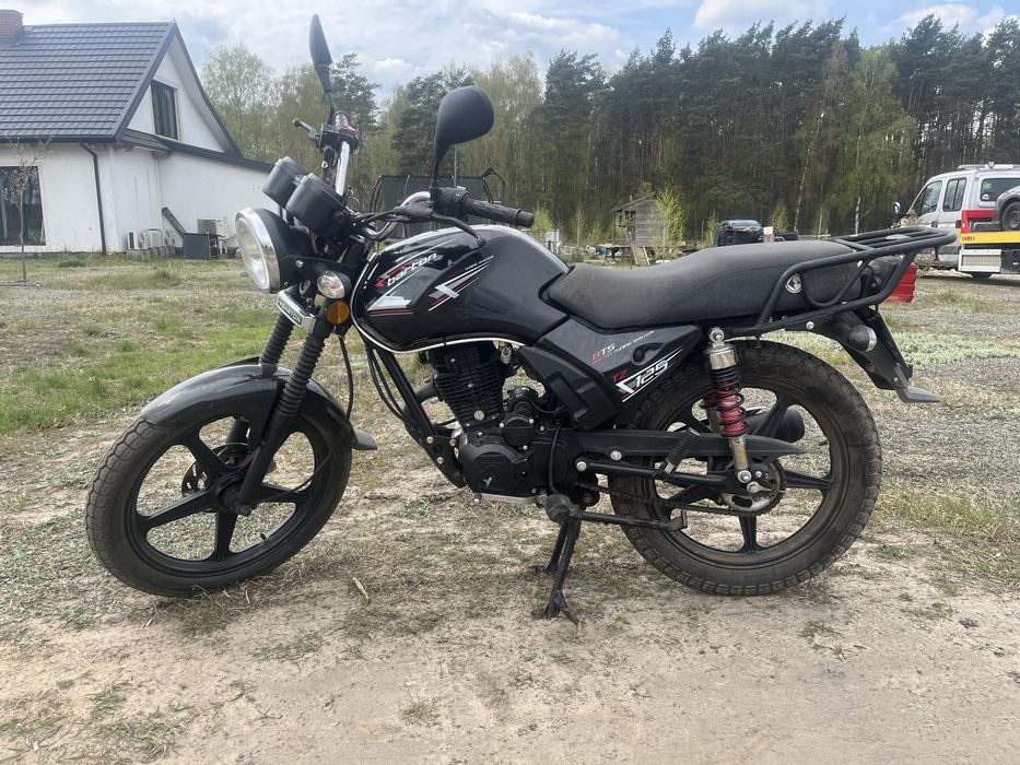 Motocykl Barton TZ125 4300km przebiegu