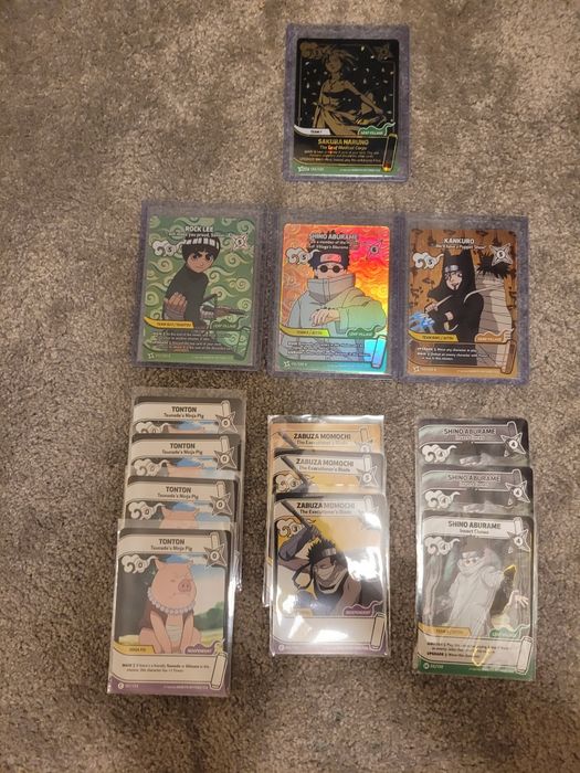 Karty naruto mythos secret art rare