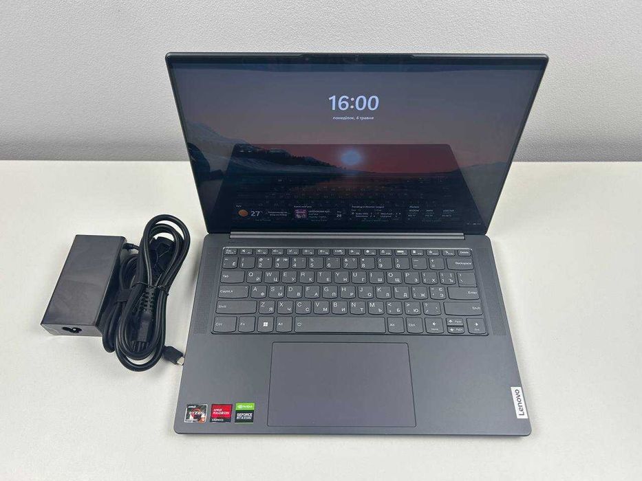 Ігровий ноутбук Lenovo Slim 7 ProX 14ARH7 14.5" 3K 120Гц AMD Ryzen 9 6900HS 32GB DDR5 RTX 3050 4GB 512GB NVMe SSD