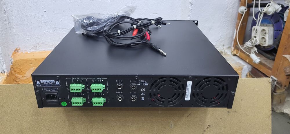ITC T-4S60 Wzmacniacz audio końcówka mocy  4x60W 2#