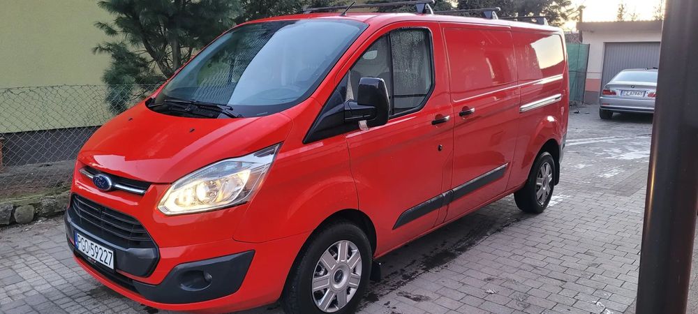 Ford Transit Custom  2.2 TDCI 125Km Klima*Elektryka*Grzane Fotele*Tempomat*Czujniki