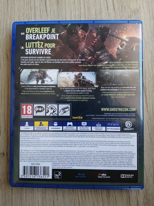 Tom clancy ghost recon breakpoint PS4
