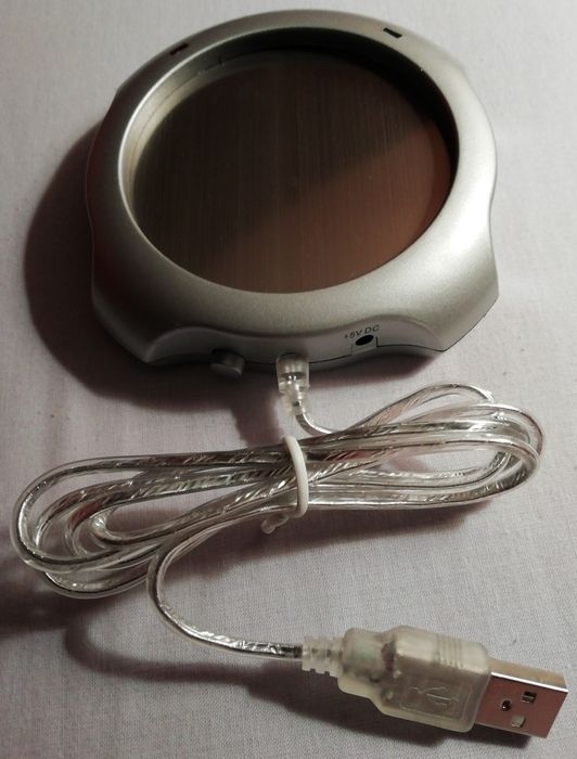 Aquecedor bebidas por USB