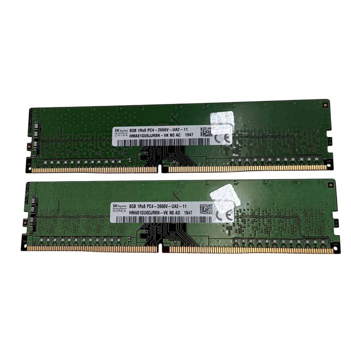 Pamięć RAM DDR4 16GB 2x8GB 2666MHz SkHynix DIMM GW1m FV R3