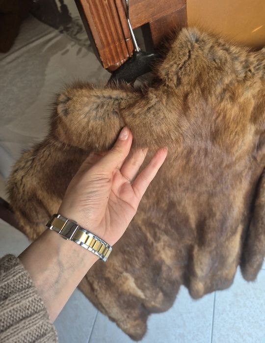 Casaco de Pêlo verdadeiro de Raposa