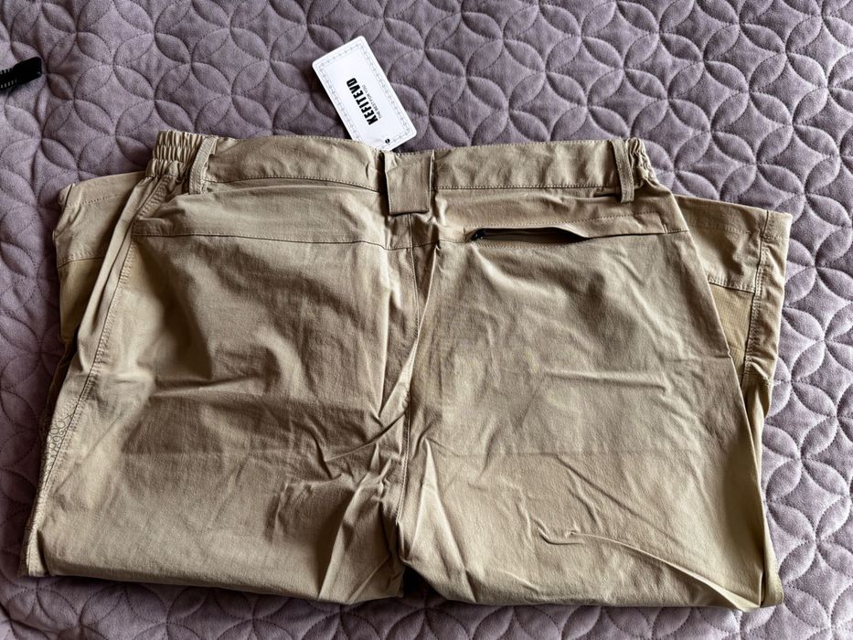 Spodnie trekkingowe męskie 3/4 XL khaki